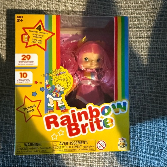 Rainbow Other - Rainbow Brite Pink Hair Doll